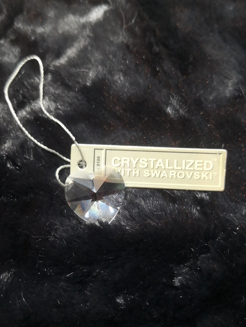 Crystalized with Swarovski Heart Pendant